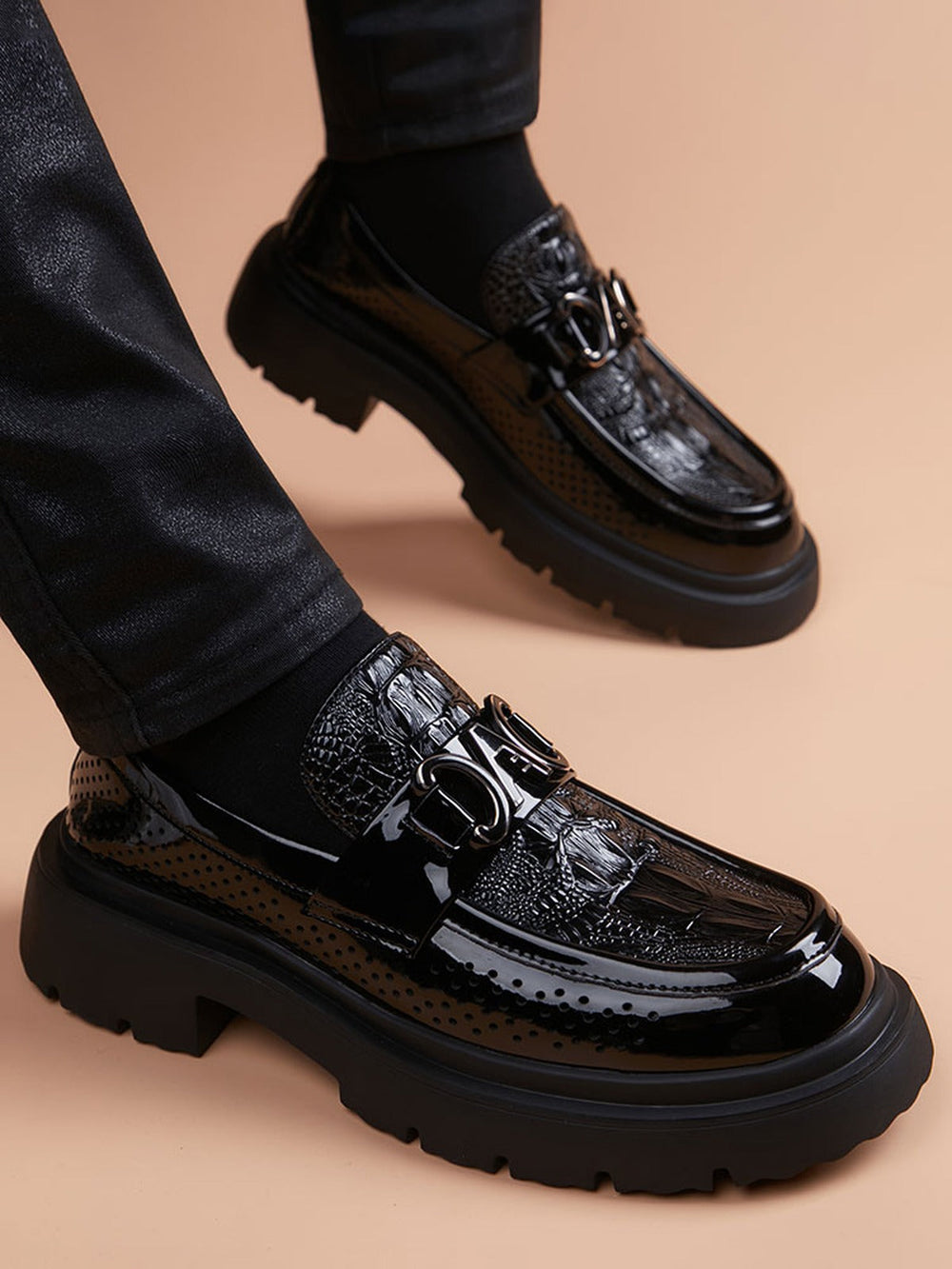 Leather Loafers